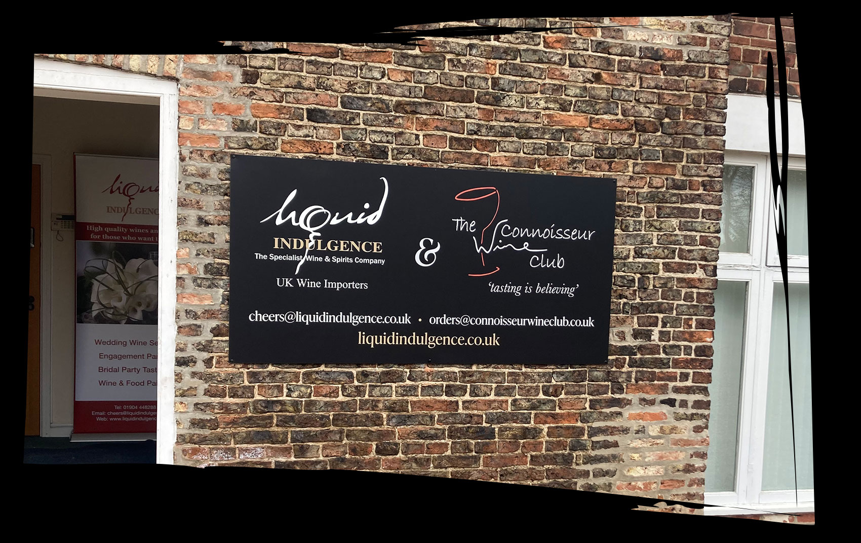 sign on the wall